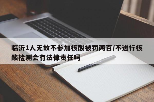 临沂1人无故不参加核酸被罚两百/不进行核酸检测会有法律责任吗